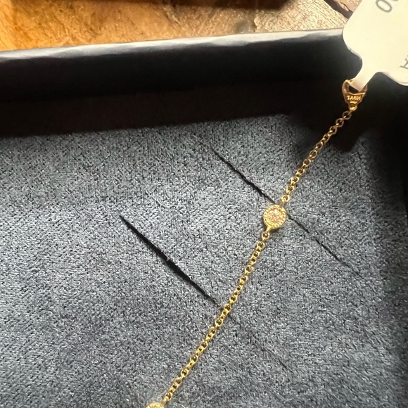 Maria Tash Gold Earring Chain with Diamond Accent - Picture 4 of 4